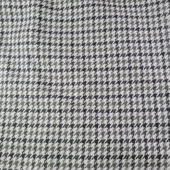 J.Crew Woman Black/White Houndstooth Workwear Wool Blend Pencil Skirt Size 8 - Picture 2 of 7